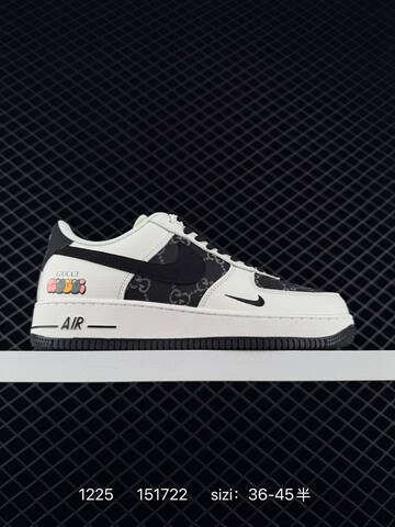 Nike Air Force 1 07 LV8 White Grey Black Red EU 36-45 Lifestyle - Unisex (BS-73496)