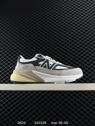 New Balance 990 V6 Black Grey White EU 36-45 Sneaker - Unisex (BS-82923)