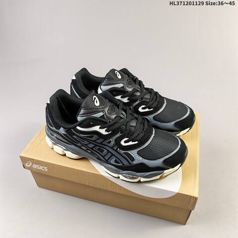 ASICS GEL-NYC White Silver Navy Gray EU 36-45 Running Shoe Running Sneakers - Unisex (BS-69209)