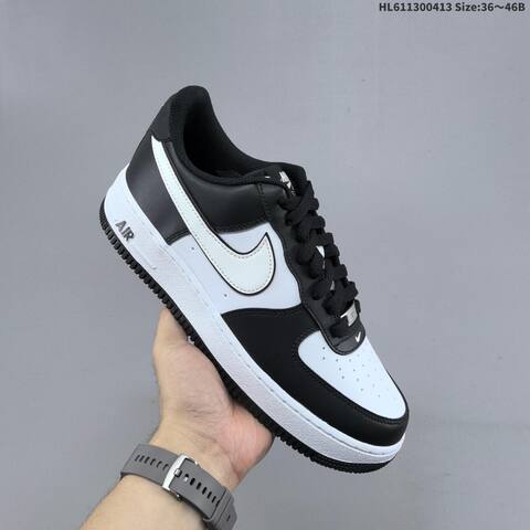 Nike Air Force 1 07 LV8 DV0788-103 Black White EU 36-46 Sneaker - Unisex BS-60768
