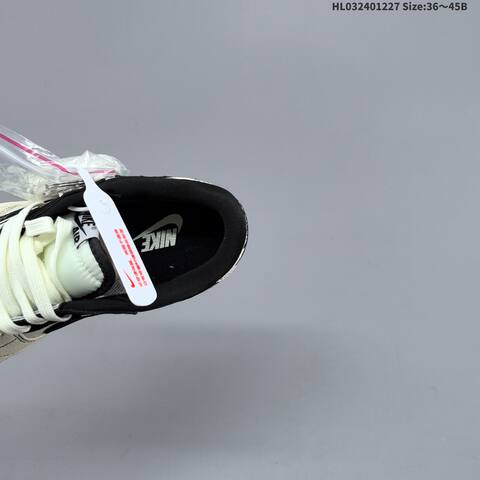Nike Air Jordan 1 Black White Cream EU 36-45 Casual - Unisex BS-67226