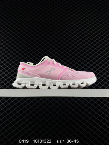 On Cloud X4 Pink White EU 36-45 Running Shoe Running Sneakers - Unisex BS-85349