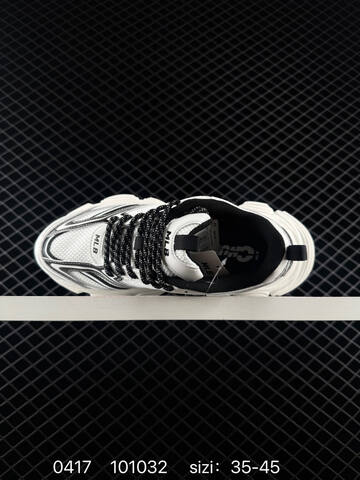 MLB NY Chunky Runner White Black Silver EU 35-45 Sneaker Casual Sneakers - Unisex