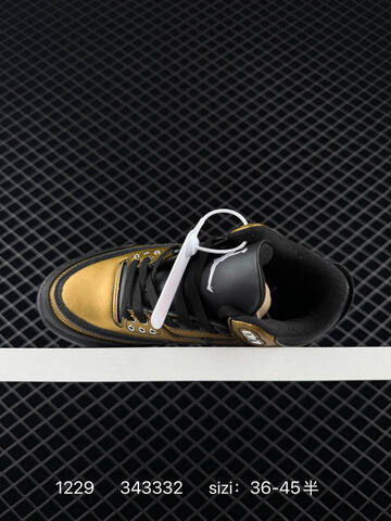 Jordan Air Jordan 3 Retro SE Black Gold Clear Grey EU 36-45 Basketball Shoe - Unisex (BS-79955)