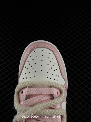 Nike SB Zoom Dunk Low White Light Pink Cream Red 35-46 Skate Shoe - Unisex (BS-70515)