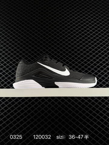 Nike Zoom Vapor 12 Cly Black White EU 36-47 Training - Unisex (BS-72467)