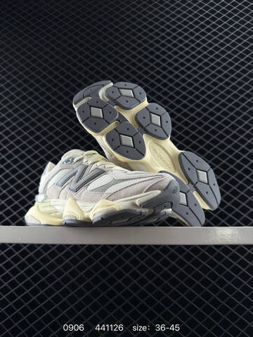 New Balance 9060 Grey White Cream Silver EU 36-45 Sneaker - Unisex (BS-82865)