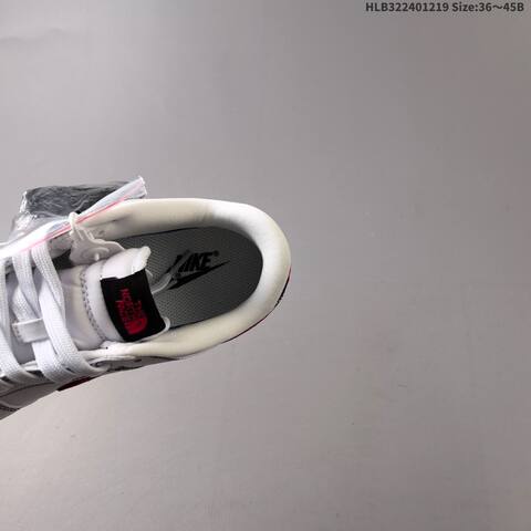Nike SB Dunk Low White Red Black EU 36-45 Skate Shoe - Unisex BS-62564