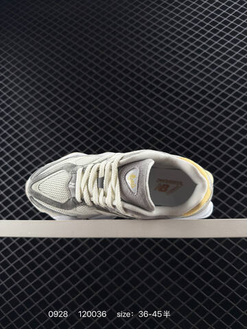 New Balance 9060 White Grey Yellow Brown EU 36-45 Sneaker - Unisex (BS-82760)