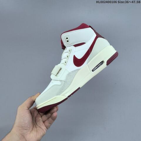 Nike Air Jordan Legacy 312 White Burgundy Cream 36 47 5 Basketball - Unisex (BS-67080)