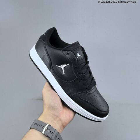 Jordan Court Connect Black White And White Black Red EU 36-46 Casual - Unisex (BS-66140)