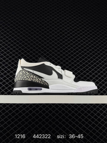 Jordan Air Jordan Legacy 312 Low White Black Light Grey EU 36-45 Basketball Shoe - Unisex (BS-80049)