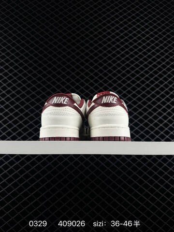 Nike Dunk Low Off White Burgundy EU 36-46 Skate - Unisex (BS-72385)