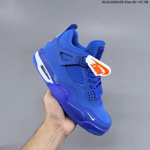Jordan Air Jordan 4 Retro Black 36-47 5 Basketball - Unisex (BS-67030)