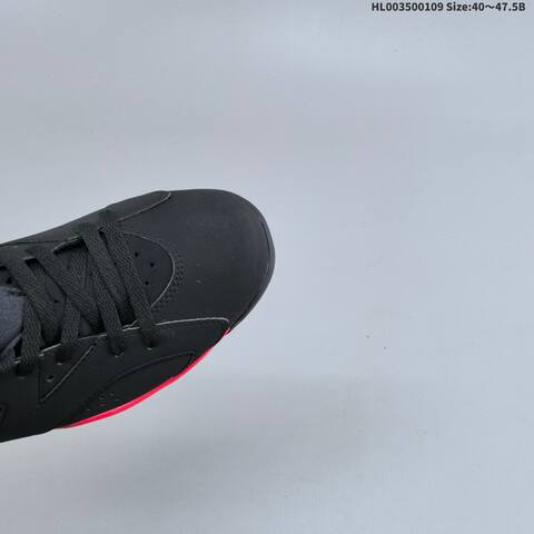 Jordan Air Jordan 6 Retro OG Black Red White 40 47 5 Basketball - Men's (BS-67048)