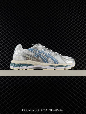 ASICS Gel Kayano 12 1 Cream Silver Black Red White EU 36 45 Running Shoe EU 36-45 Running Sneakers - Unisex (BS-81632)