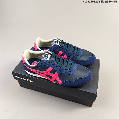 Onitsuka Tiger Serrano Blue Cream Olive Orange EU 36-45 Sneaker Casual Sneakers - Unisex (BS-69185)