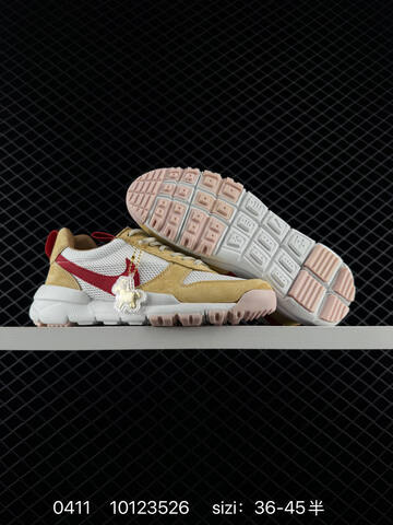 Nike Tom Sachs x Nike Craft Mars Yard 2 0 AA2261-200 White Wheat Red EU 36-45 Lifestyle - Unisex (BS-72167)
