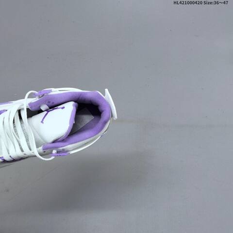 Nike Air Jordan 4 Retro White Purple EU 36-47 Basketball - Unisex (BS-66111)