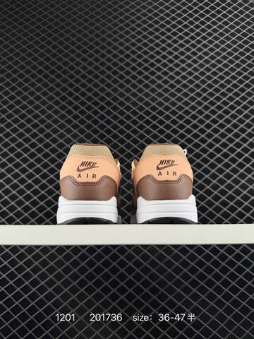 Nike Air Max 1 Premium Peach Tan Brown EU 36-47 5 Lifestyle - Unisex (BS-73901)
