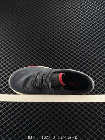 On Cloudpulse 3 Grey Black Cream Red 36-45 Running Shoe Running Sneakers - Unisex (BS-85549)