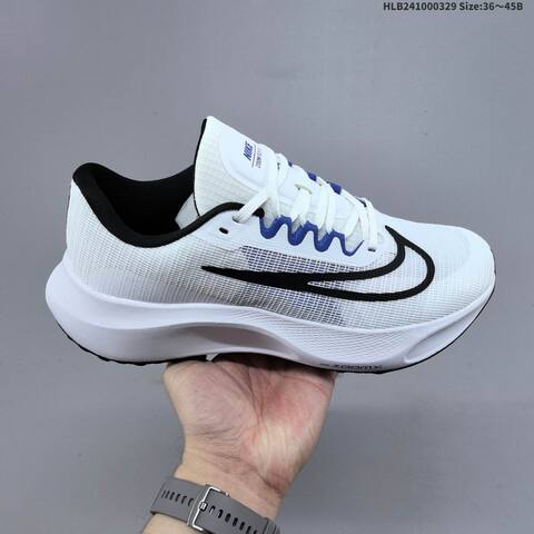 Nike Zoom Fly 5 White Black Green Blue EU 36-45 Running Shoe - Unisex BS-61049