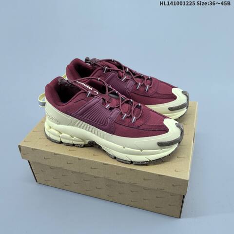 Nike Zoom Vomero Roam FV2295-400 Black Burgundy Cream Blue EU 36-45 Running Shoe - Unisex BS-62458