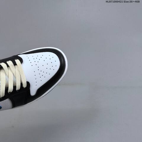 Jordan Air Jordan 1 Low White Black Blue Red EU 36-46 Basketball - Unisex (BS-66096)
