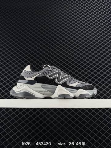 New Balance 9060 Grey Dark Grey White Black EU 36-46 Sneaker - Unisex (BS-82679)