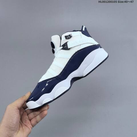 Jordan 6 Rings White Navy EU 40-47 Basketball - Men's (BS-67101)