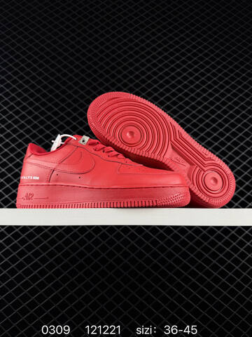 Nike Air Force 1 07 Low White And Red EU 36-45 Casual - Unisex (BS-72716)
