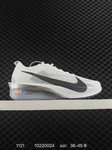 Nike ZoomX Vaporfly Next 4 Light Trails White-black With Multicolor And Orange Accents EU 36-45 5 Running - Unisex BS-74091