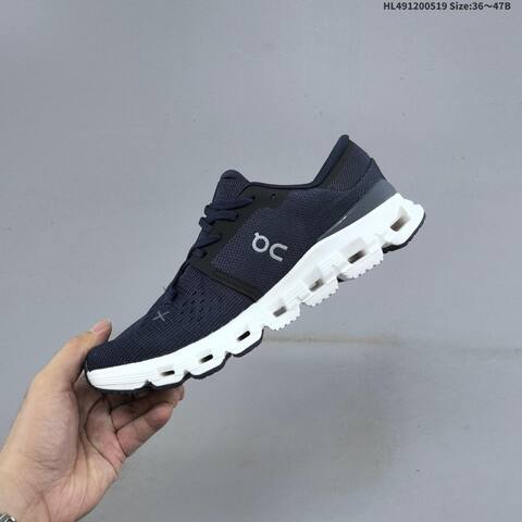 On Cloud X 4 Navy Blue White Black EU 36-47 Running Shoe Running Sneakers - Unisex (BS-69544)