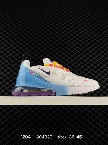 Nike Air Max 270 React White Blue Pink Red Black Multicolor EU 36-45 Running - Unisex BS-73843
