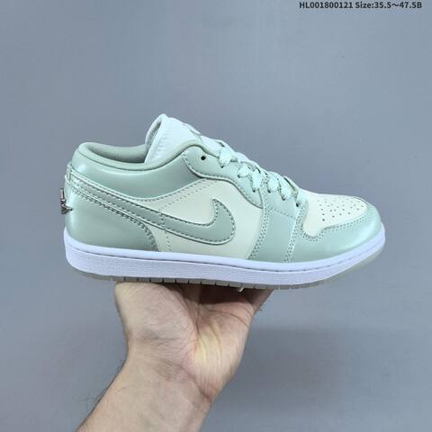 Jordan Air Jordan 1 Low SE Seafoam Mint Green White 35 5 47 5 Lifestyle - Unisex (BS-66901)