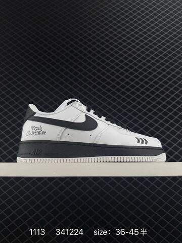 Nike Air Force 1 Low Yellow Black EU 36-45 Casual - Unisex (BS-74221)