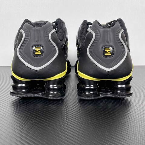 Nike Shox TL Black Grey Yellow Running (BS-87025)