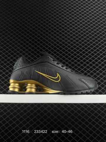 Nike Shox R4 Black Red EU 36-46 Running - Unisex (BS-74179)