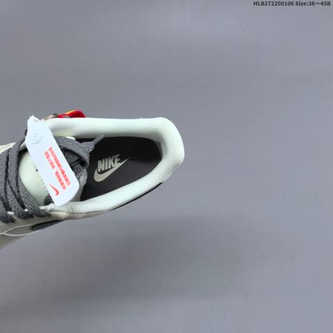Nike Air Force 1 07 Low Beige Dark Gray Red EU 36-45 Sneaker - Unisex BS-62192