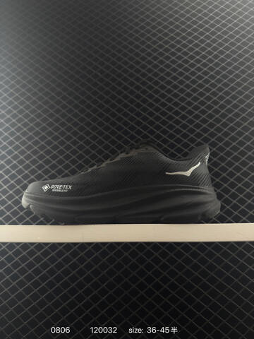 HOKA ONE ONE Clifton 9 GTX Black White EU 36-45 Running Shoe Running Sneakers - Unisex (BS-86514)