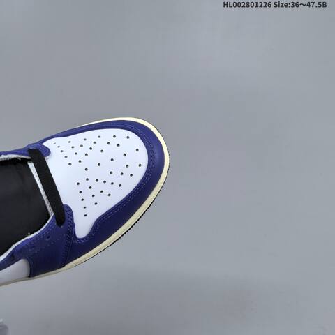 Air Jordan Air Jordan 1 Retro High OG White Royal Blue Black 36 47 5 Basketball - Unisex (BS-67272)