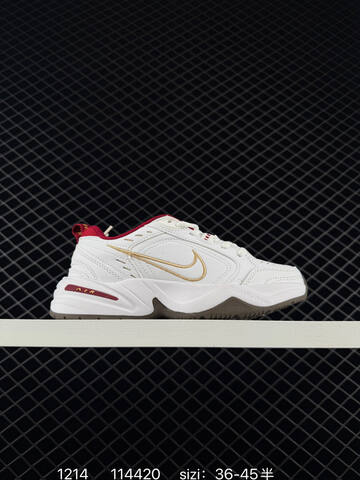 Nike Air Monarch IV White Black Blue EU 36-45 5 Casual - Unisex (BS-73710)