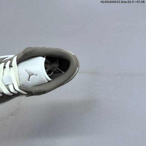 Jordan Air Jordan 1 Low White Grey 35 5 47 5 Lifestyle - Unisex (BS-65969)