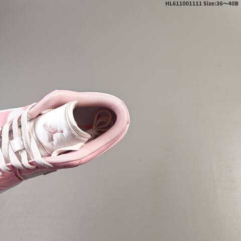 Jordan Air Jordan 1 Low Pink White EU 36-40 Basketball - Unisex BS-63854