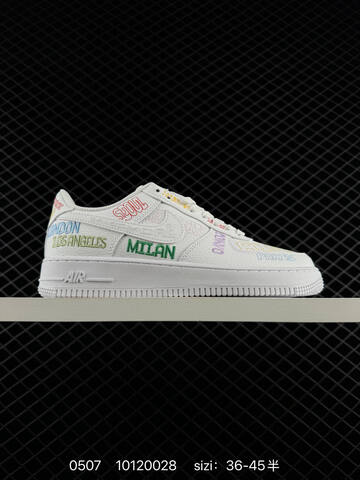 NIKE AIR FORCE 1 07 LV8 IO9739 Size 36 Lifestyle - Women's (BS-71637)