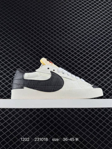 Nike Blazer Low 77 Jumbo White With Oversized Pink Black White Mint Swoosh Variants EU 36-45 5 Casual - Unisex (BS-73877)