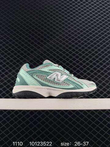 New Balance 204L Black White Mint Green Grey Off White 26-37 Sneaker - Women's (BS-82606)