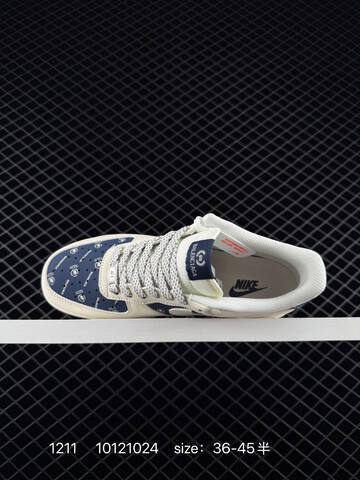 Nike Air Force 1 Low Cream Navy Red EU 36-45 Lifestyle - Unisex (BS-73764)