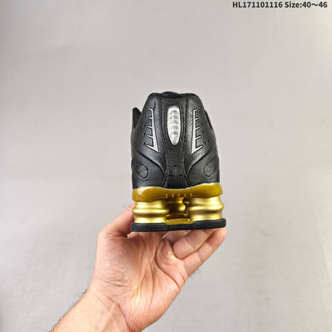 Nike Shox R4 Black Gold EU 40-46 Sneaker - Men's (BS-63617)
