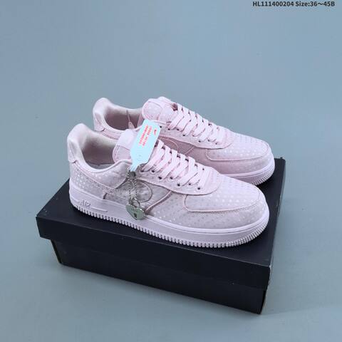 Nike Air Force 1 07 Red Pink EU 36-45 Sneaker - Unisex BS-61540